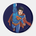 Superman volant en avant magnets pour réfrigérateur
