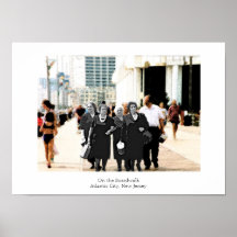 Sur la promenade poster