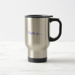 Sur l'aller…, mais très relaxed ! mug à café