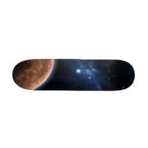Sur le dessus de l'univers skateboards personnalisés