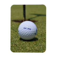 Sur le terrain de golf magnet en vinyle