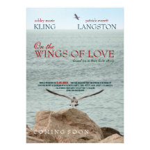 Sur les ailes de l'amour - faire-part de mariage