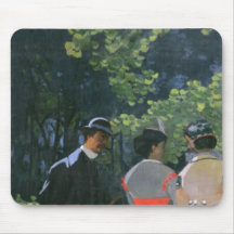 Sur L'Herbe, Chailly, 1865 de Dejeuner Tapis De Souris