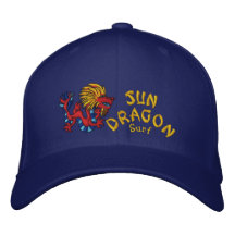 Surf de dragon de Sun Casquette De Baseball