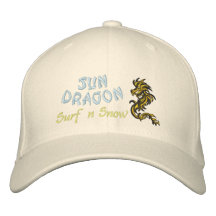 Surf et neige de dragon de Sun Casquette Brodée