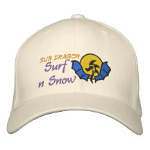Surf et neige de dragon de Sun Chapeau Brodé