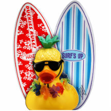 Surf vers le haut de statue photo en relief