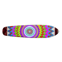 Surface d'impression de regard de VAGUE de CHAKRA Skateboards