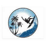 Surfer Carte Postale