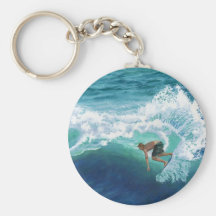 Surfer de Skimboard Porte-clés