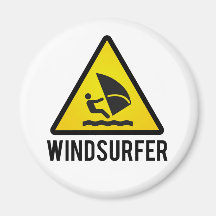 Surfer de vent aimant pour réfrigérateur