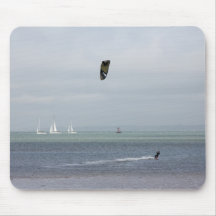 Surfer de vent tapis de souris