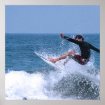 Surfer frais affiche