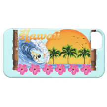 Surfer hawaïen coques iPhone 5 Case-Mate
