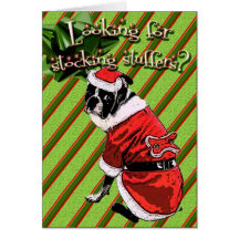 Surprise de Stuffer de bas Cartes De Vœux