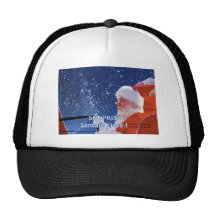 Surprise ! Père Noël est ici ! Casquettes De Camionneur