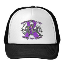 Survivant de fibromyalgie par jour Ninja par nuit Casquette