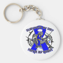Survivant de la maladie de Huntington par jour Nin Porte-clefs