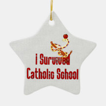 Survivant d'école catholique décoration de noël