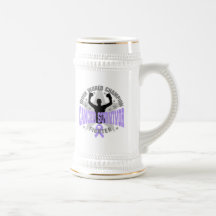 Survivant du Général Cancer Tough World Champion Mug À Café