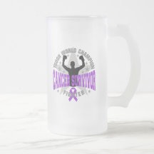 Survivant dur de champion du monde de Cancer d'ESS Mugs
