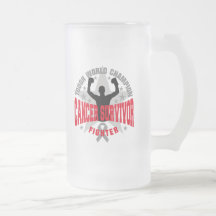 Survivant dur de champion du monde de cancer du ce tasse