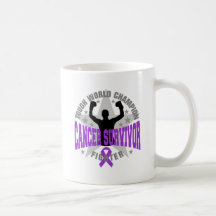 Survivant dur de champion du monde de léiomyosarco mugs
