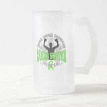 Survivant dur de champion du monde de lymphome tasse