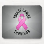 Survivant Mousepad de cancer du sein Tapis De Souris