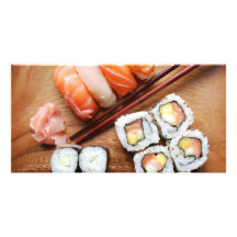 Sushi Cartes Avec Photo