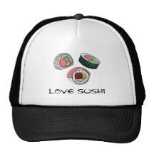 Sushi d'amour casquettes de camionneur