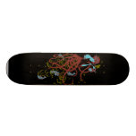 Sushi de céphalopode plateaux de skateboards