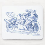 Suz GSXR750 2000-03 Tapis De Souris