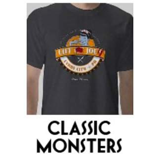 Classic Monster restaurant logo tshirts