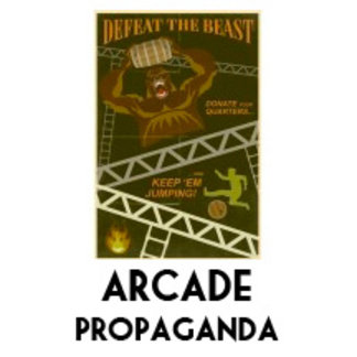 Arcade game propaganda posters