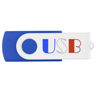 Clé USB 2.0 Swivel couleur France