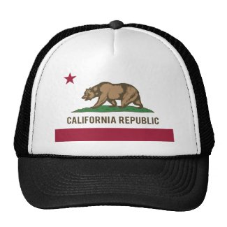 Casquette de camionneur - Drapeau République de Californie