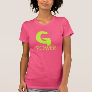 T-shirt en jersey pour femme "G Power"