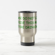 SVP NE REGARDEZ PAS À L'INTÉRIEUR DE CETTE TASSE A
