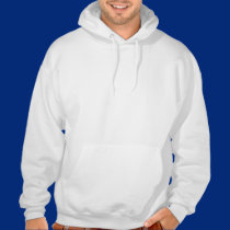 SWEATSHIRT À CAPUCHON BLANC "à la maison" (LOGO DA t-shirts