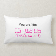Sweet like glucose ! coussin