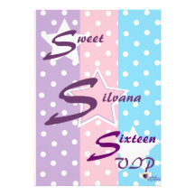 Sweet sixteen personnalisé par VIP Invitation-Cust