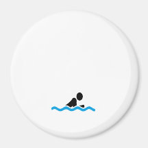 swimming magnets pour réfrigérateur