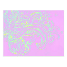 swirly carte postale