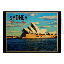Sydney Australie Carte De Vœux