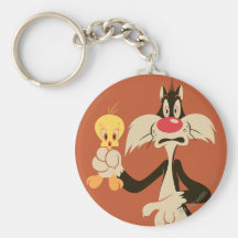 Sylvester avec Tweety Porte-clé