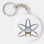 Symbole atomique athée de Logidea Porte-clef