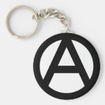 Symbole d'anarchie porte-clef