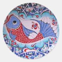 Symbole d'art de fortune/tuile adhésifs ronds