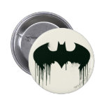 Symbole de batte - logo Spraypaint de Batman badges publicitaires